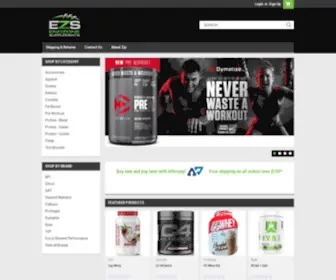 Endzonesupplements.com.au(Endzone Supplements) Screenshot