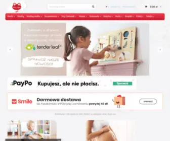 Ene-Due.eu(Zabawki drewniane i domki dla lalek w sklepie) Screenshot