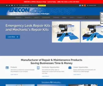 Enecon.com(Industrial Coatings) Screenshot