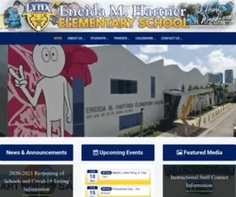 Eneidamhartner.org(Eneida M Hartner Elementary) Screenshot