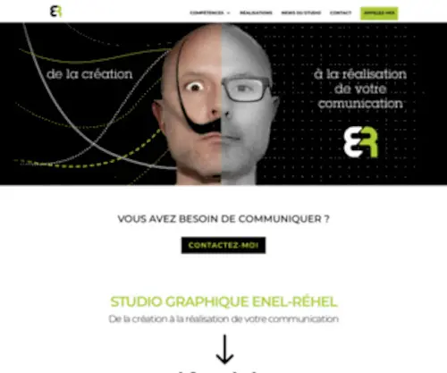 Enel-Rehel.com(Studio Graphique Enel) Screenshot