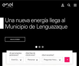Enel.com.co(Colombia) Screenshot