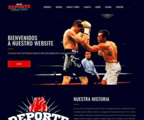 Eneldeportetengotodo.com.ar(Boxeo) Screenshot