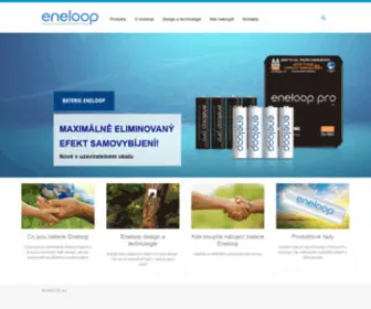 Eneloop.cz(Baterie, jediná baterie, kterou kdy budete potřebovat) Screenshot