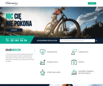 Enelsport.pl(Zrehabilituj się trenuj z pasją) Screenshot