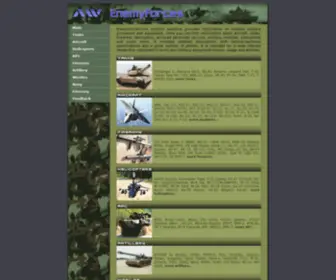 Enemyforces.net(Armsworld) Screenshot