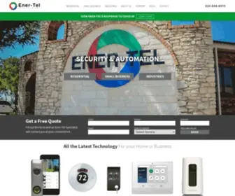 Ener-TEL.com(Ener-Tel Services) Screenshot