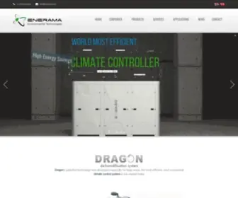 Enerama.com(Dehumidification System & Climate Control Systems) Screenshot