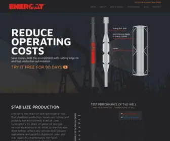 Enercattool.com(Reduce Operating Costs and Stabilize Production) Screenshot