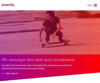 Enercity.de(Enercity AG) Screenshot