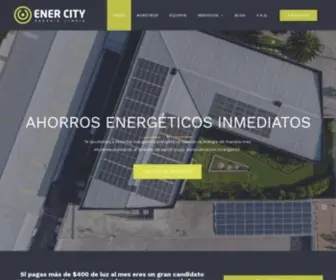 Enercitysa.com(Soluciones Integrales en Energía Solar) Screenshot