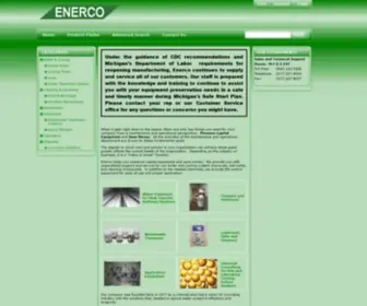 Enercocorp.com(Enerco Corporation) Screenshot