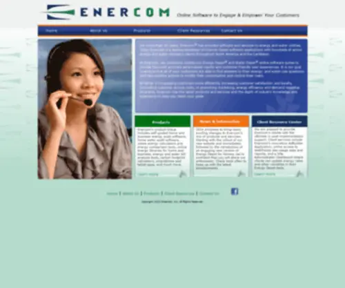 Enercomusa.com(Enercom Home) Screenshot