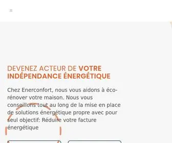 Enerconfort.com(Réduisez durablement votre consommation électrique) Screenshot