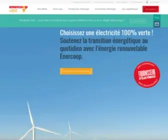 Enercoop.fr(Enercoop) Screenshot