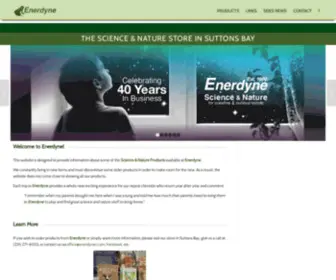 Enerdynet.com(Science & Nature Store in Suttons Bay) Screenshot