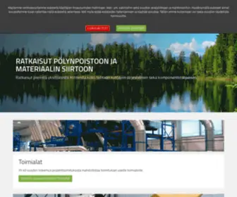 Enerec.fi(Ratkaisut materiaalien kierrätykseen) Screenshot