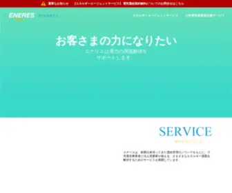 Eneres.jp(エナリスは、需給管理業務) Screenshot