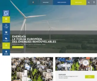 Energaia.fr(Accueil) Screenshot