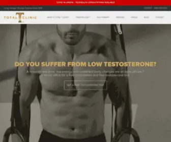 Energenex.com(Testosterone Replacement Therapy (TRT) San Diego) Screenshot