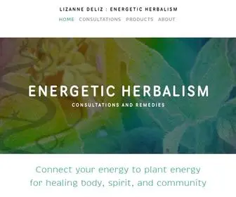 Energeticherbalism.com(Lizanne Deliz) Screenshot