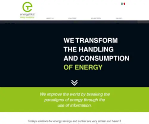 Energetika.us.com(Energías verdes) Screenshot