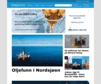 Energi24.no(Energi 24) Screenshot
