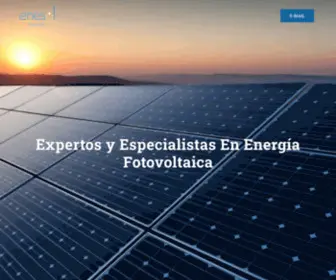 Energia-Solar.com.mx(Enesol) Screenshot