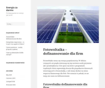 Energia-ZA-Darmo.pl(Domena) Screenshot