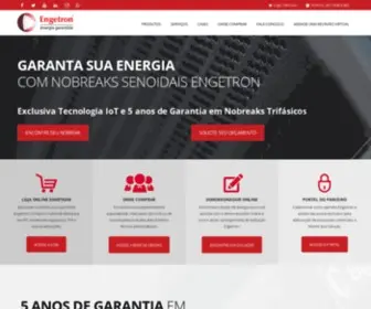 Energiagarantida.com.br(Engetron) Screenshot