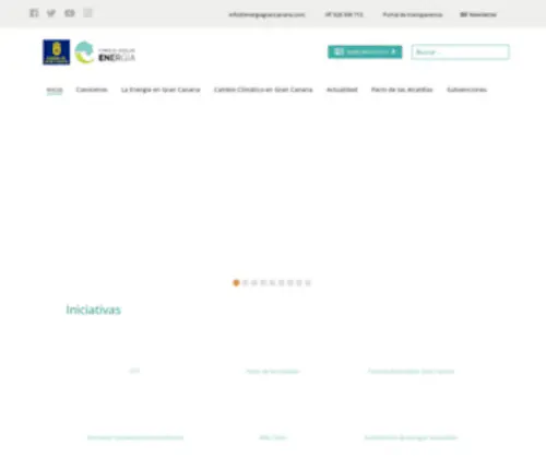 Energiagrancanaria.com(Consejo Insular de la Energía de Gran Canaria) Screenshot