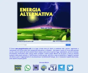 Energialternativa.info(Energia Alternativa) Screenshot