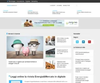 Energiamercato.it(Energia &amp; Mercato) Screenshot