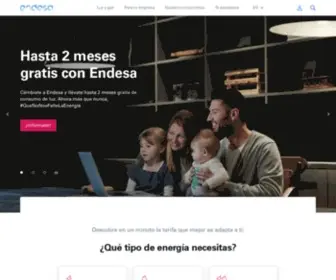 Energiaproxima.com(Endesa) Screenshot