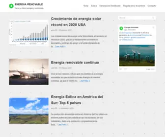 Energiarenovable.net(ENERGIA RENOVABLE) Screenshot