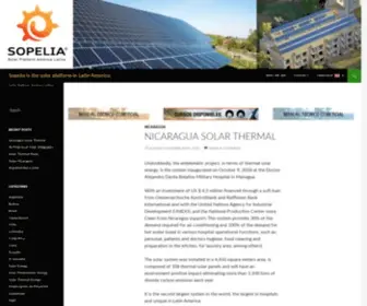 Energiasolar.lat(Sopelia es la plataforma solar de América Latina) Screenshot