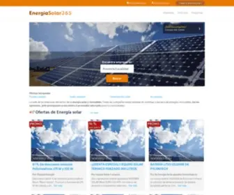 Energiasolar365.com(Energía) Screenshot