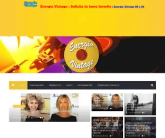 Energiavintage.com(Radio Energia Vintage) Screenshot