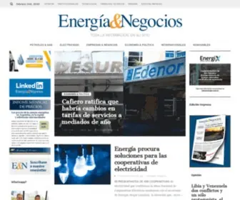 Energiaynegocios.com.ar(Energía&Negocios) Screenshot
