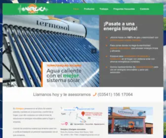 Energicasolar.com.ar(Enérgica Solar) Screenshot