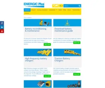 EnergicPlus.com(ENERGIC Plus) Screenshot