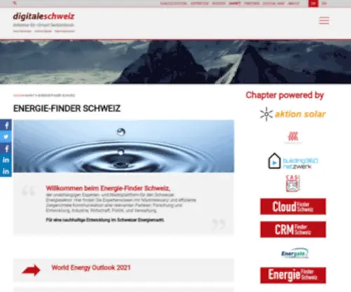 Energie-Finder.ch(Energie Finder) Screenshot