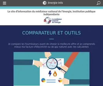 Energie-Info.fr(Service d'information du m) Screenshot