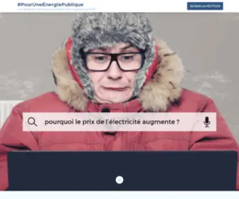 Energie-Publique.fr(Energie Publique) Screenshot