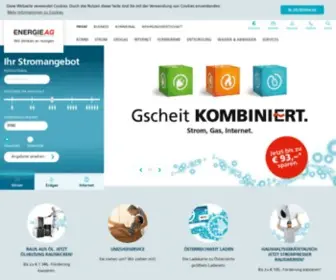 Energieag.at(Stromanbieter Österreich) Screenshot