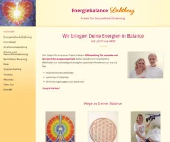 Energiebalance-Lichtherz.at(Energiebalance Lichtherz) Screenshot