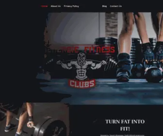 Energiefitnessclubs.com(Energie Fitness Clubs) Screenshot