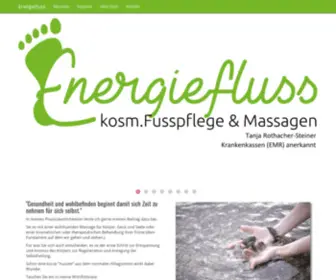 Energiefluss-Massage.ch(Energiefluss kosm) Screenshot