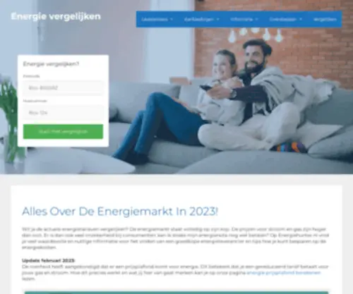 Energiehunter.nl(Energie vergelijken) Screenshot
