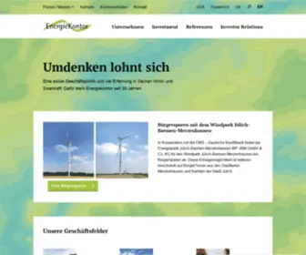 Energiekontor.de(Umdenken lohnt sich) Screenshot